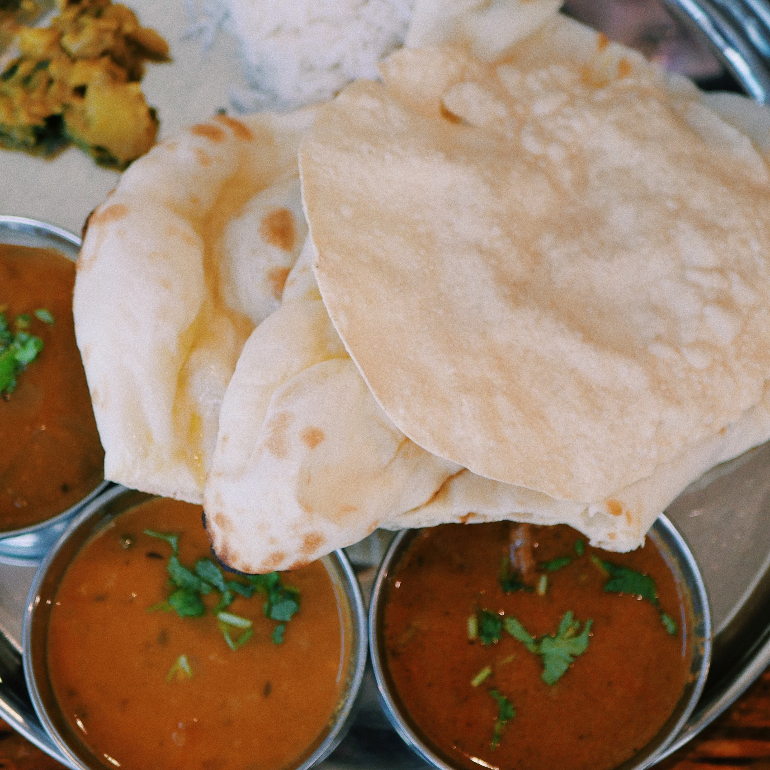 Photo of beautifully arranged food